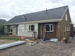 Aanbrengen nieuw regelwerk incl. isolatie, nieuwe dakgoot